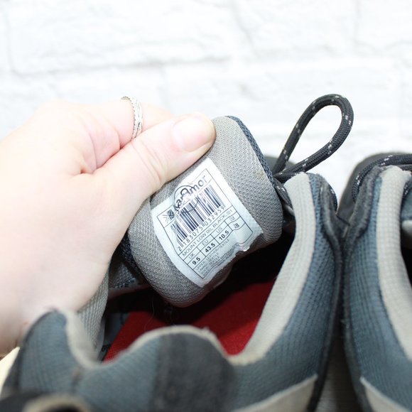 Karrimor Mount Low Black Suede Mesh Walking Hiking Sneakers Size 10.5 - Picture 7 of 9